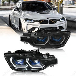 New M4 Style LED Headlamp For 2013-2018 BMW F30 F31 M3 Headlight 320i 330i 335i 330e 340i 328d 328i 3-Series Front Lamp Assembly