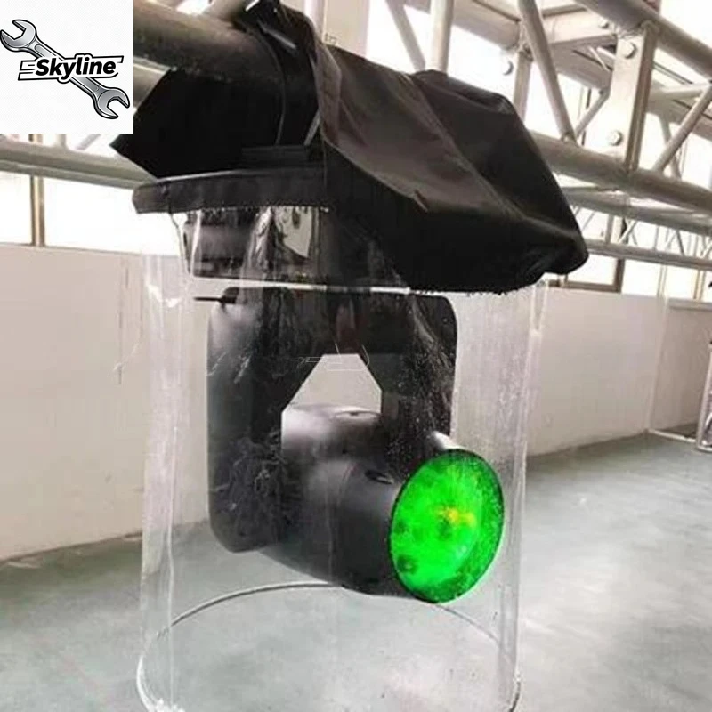 Beam Moving Head Rain Cover Beam 7r Stage Light Rain Snow Coat Rain Cover Par light 18 Waterproof Transparent Crystal Plastic