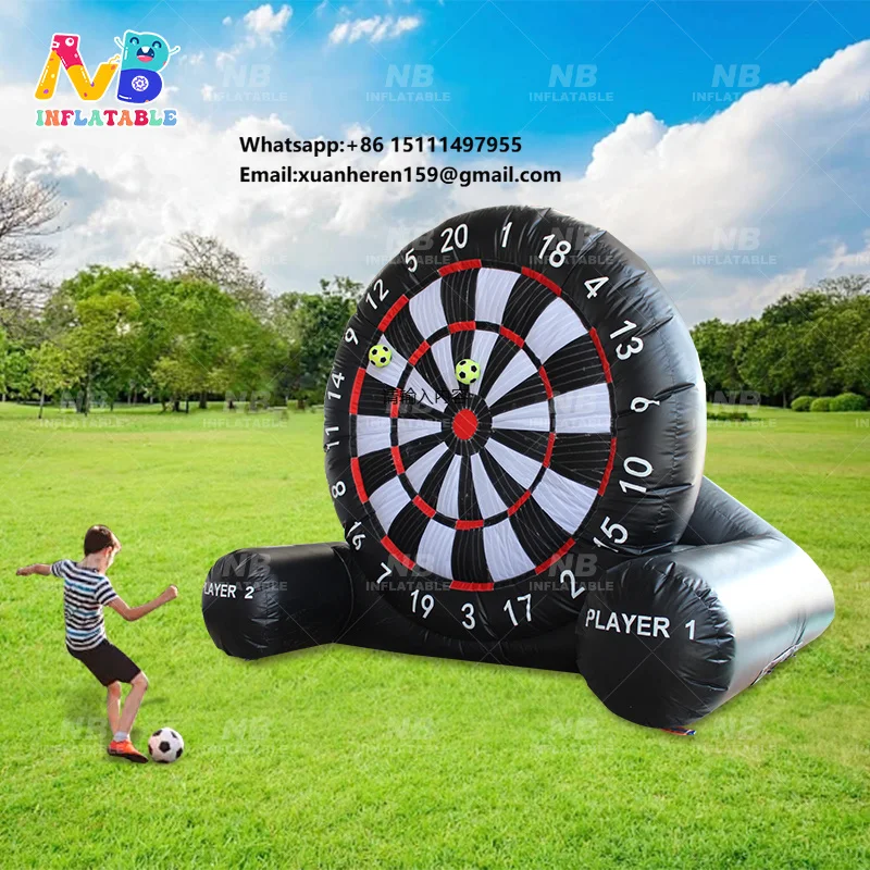 

Outdoor Commercial Kids Adult Inflatable Dart Board Inflatable Football Darts Game Inflatable Soccer Darts Board