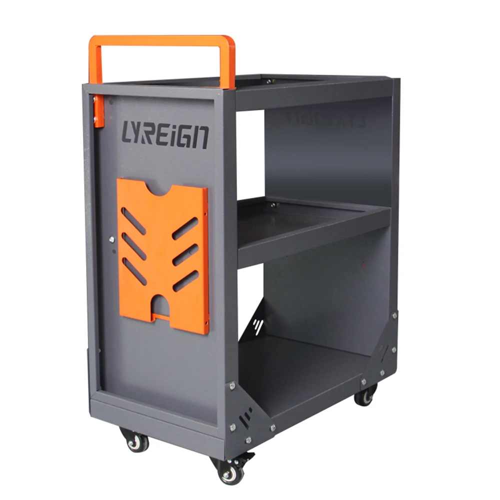 LYREIGN CNC Tool Cart, CNC Cart, Tool Transfer Cart, Square Type Trolley,CNC Tool Holder,CNC Table,Cabinet CNC Machine,Storage C