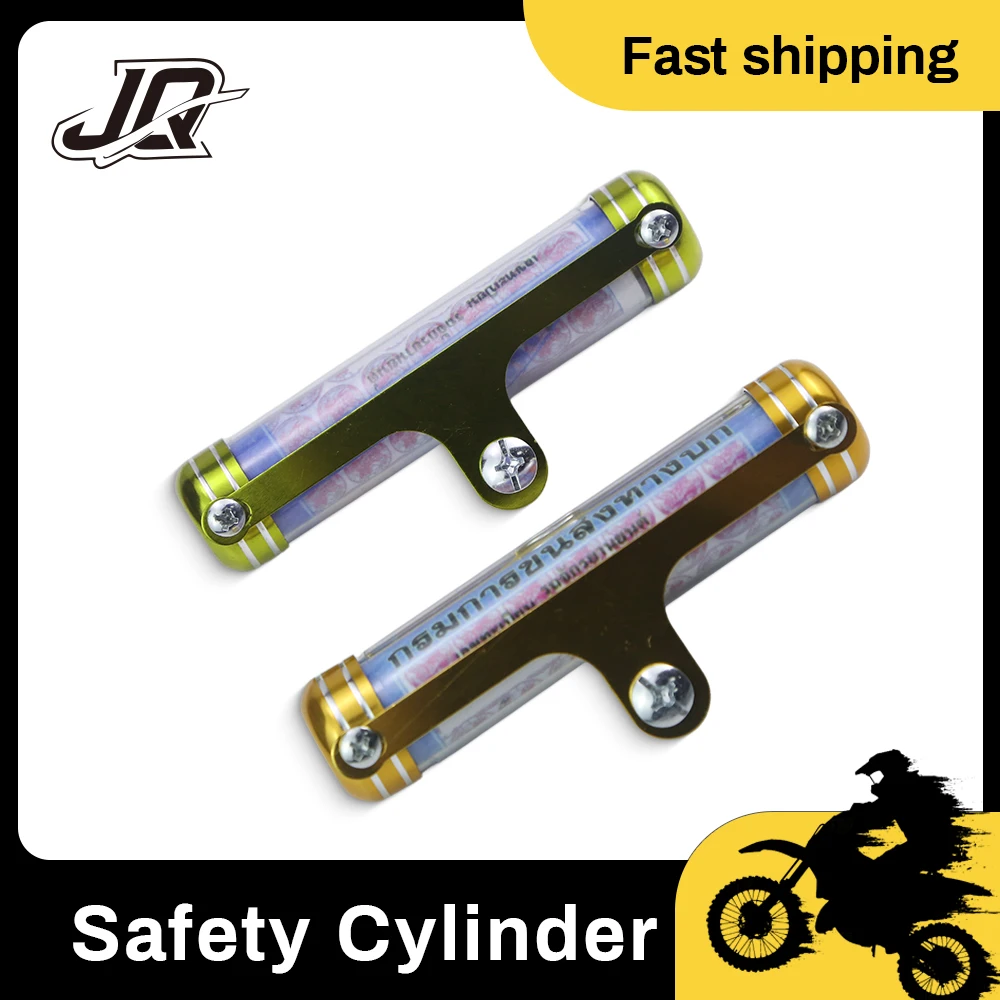 Motorcycle Motorbike Tax Disc Holder Waterproof Registration Label Tube For Scooter Accessories