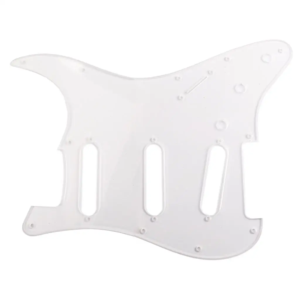 Tremolo Cavity Backplate 11 Hole Guitar Pickguard SSS Pickup for ST Electric Guitar Accessories