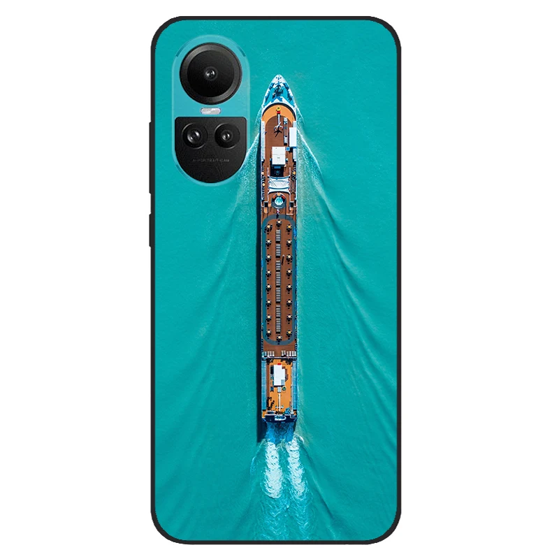 For Oppo Reno10 / Reno10 Pro 5G Case Luxury TPU Soft Silicone Phone Cover for Oppo Reno 10 Pro 5G CPH2525 CPH2531 Lovely Bumper
