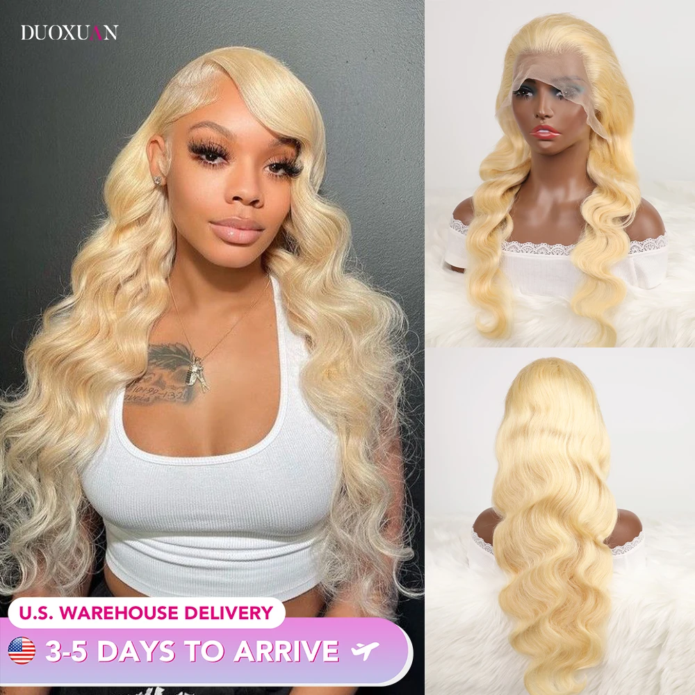 

30 Inch Lace Front Wig Human Hair 13x6 613 Body Wave Blonde Wig Human Hair Lace Frontal 100% Human Hair Wigs 200% Density