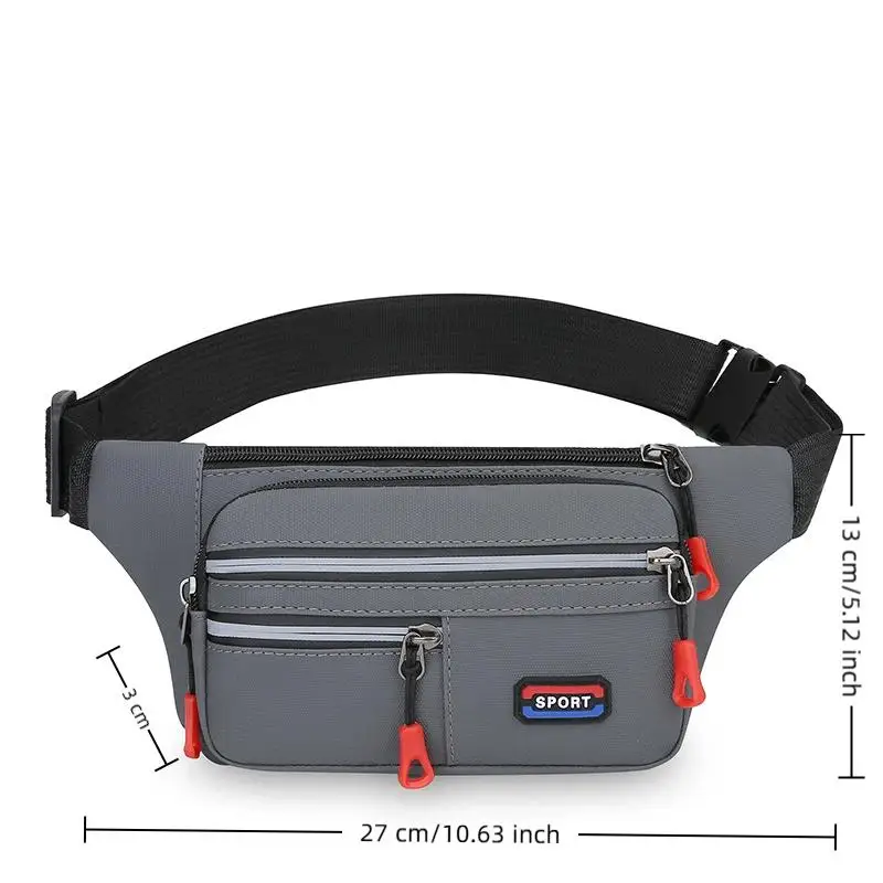 Hochwertige wasserdichte Unisex-Gürteltasche, Hüfttasche für Damen und Herren, Känguru-Hüfttasche, Handytasche, Arbeitstasche, Reisetasche für Männer und Frauen – Detail 10