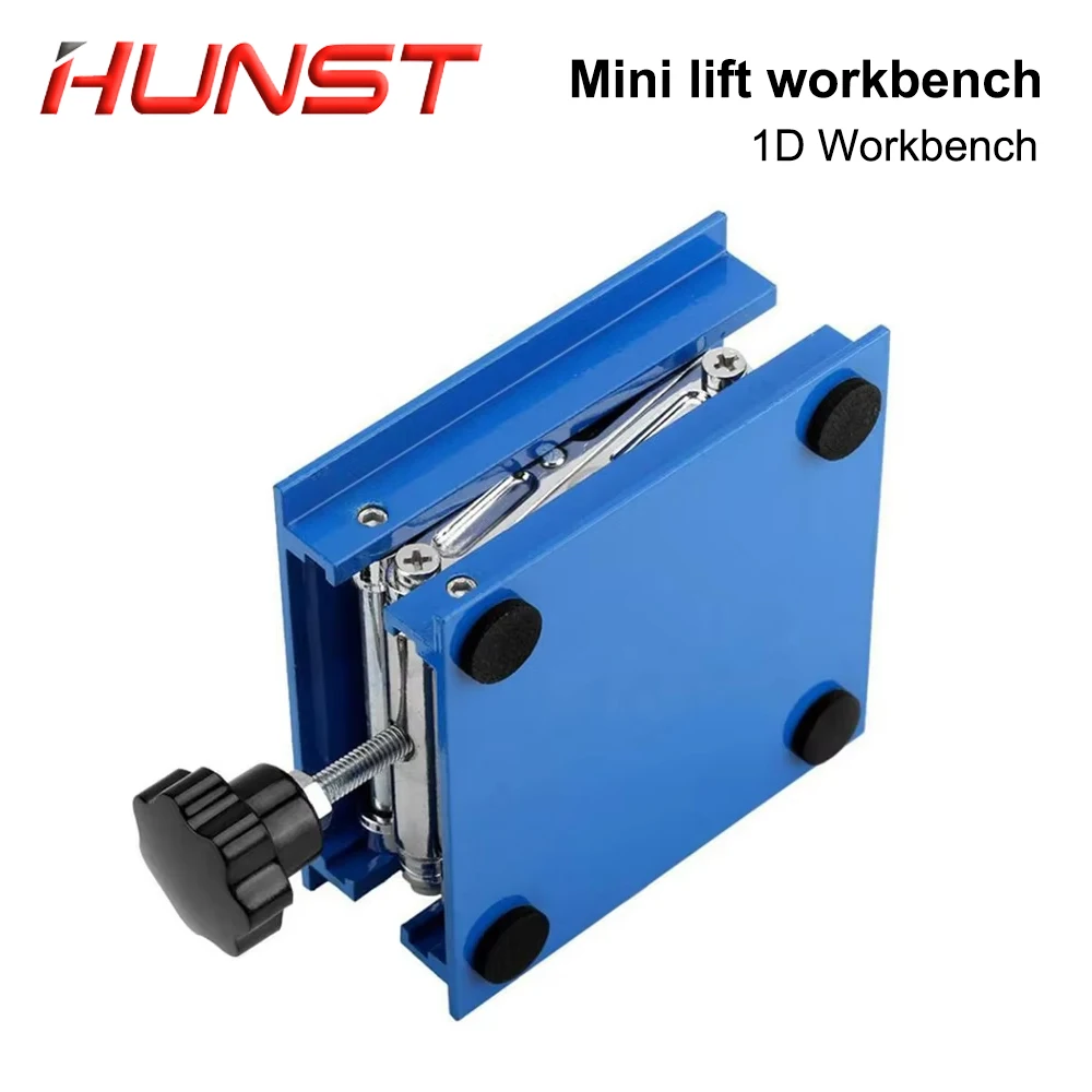 HUNST Lift Table Lab Plate Jack Scissor Stand Platform Router Workbench Table Woodworking Lift Laboratory Carpentry Tools