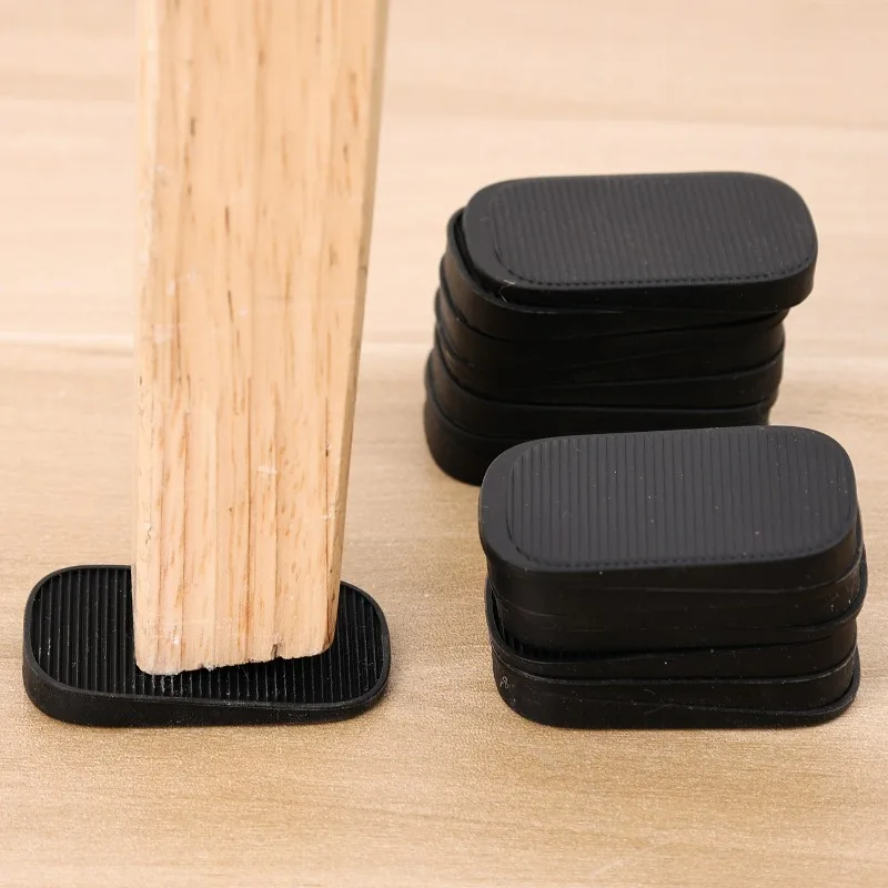 4/40pcs Flexible Furniture Levelers Multi-Purpose Flexible Furniture Mute Feet Pads Scratch for Leveling Table Chair Leg Stable