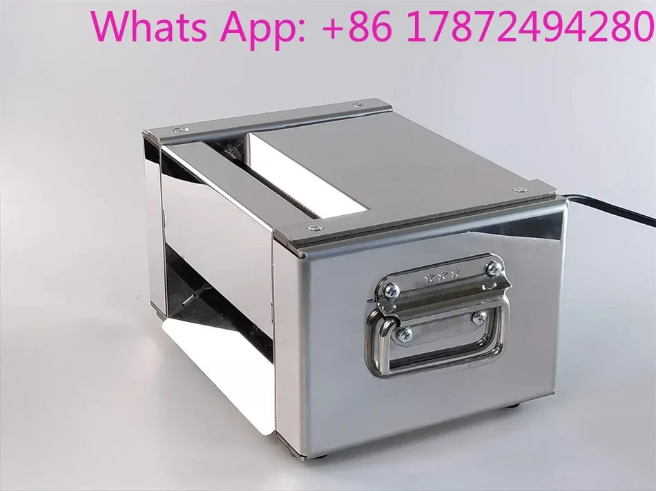 Electric Stainless Steel Leaf Grinder 110V/220V Tobacco Cutter Herbs Cutting Machine for Leaves And Shredding