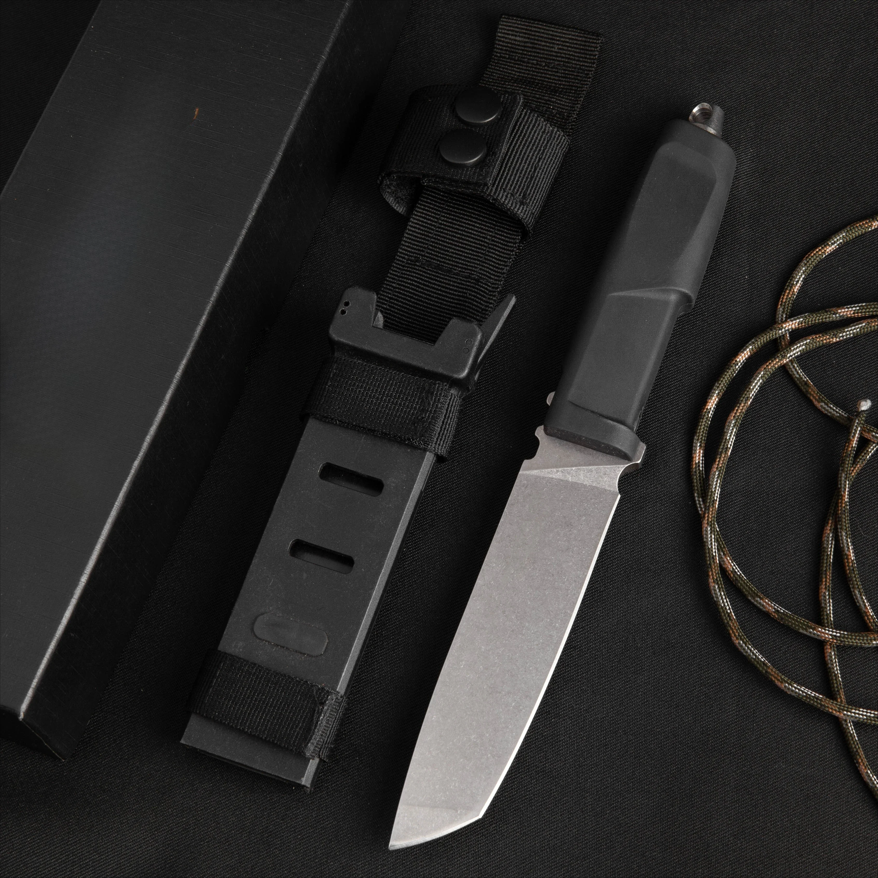 Hot Sale Premium Quality Straight Knife Outdoor Leisure Mountain Climbing Essential Equipment Trekking Barbecue EDC Utility Tool