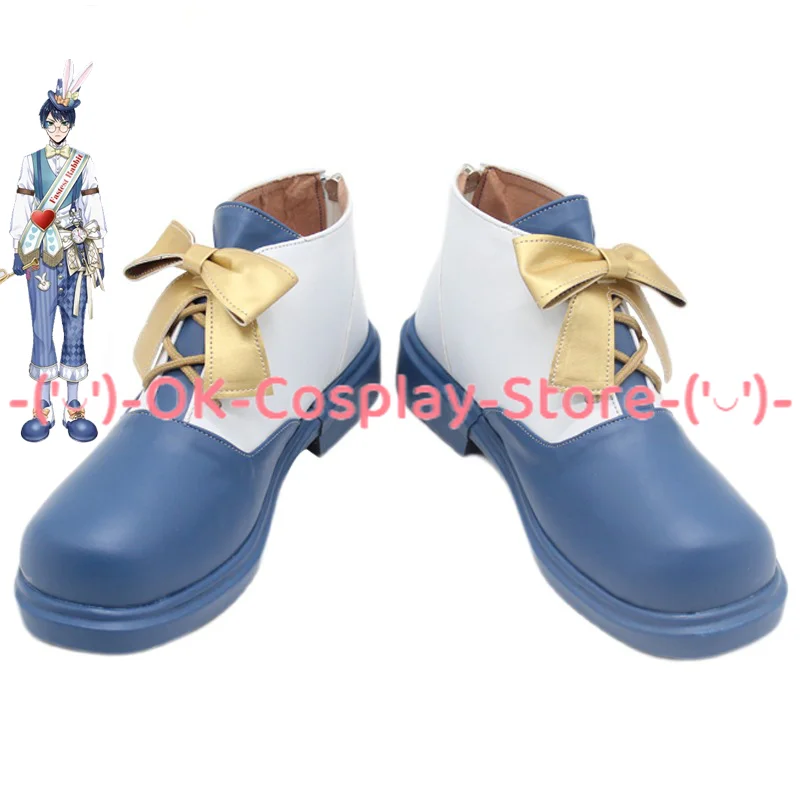 

Deuce Cosplay Shoes Game Twisted Wonderland Cosplay Props PU Leather Shoes Halloween Carnival BootsCustom Made