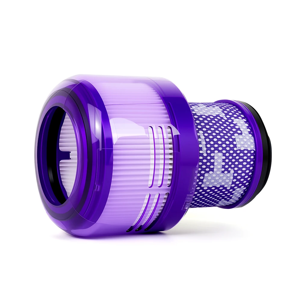 استبدال فلتر HEPA لـ Dyson V10 Slim / SV18 ملحقات المكنسة الكهربائية الروبوتية اللاسلكية ملحقات احتياطية فلتر قابل للغسل