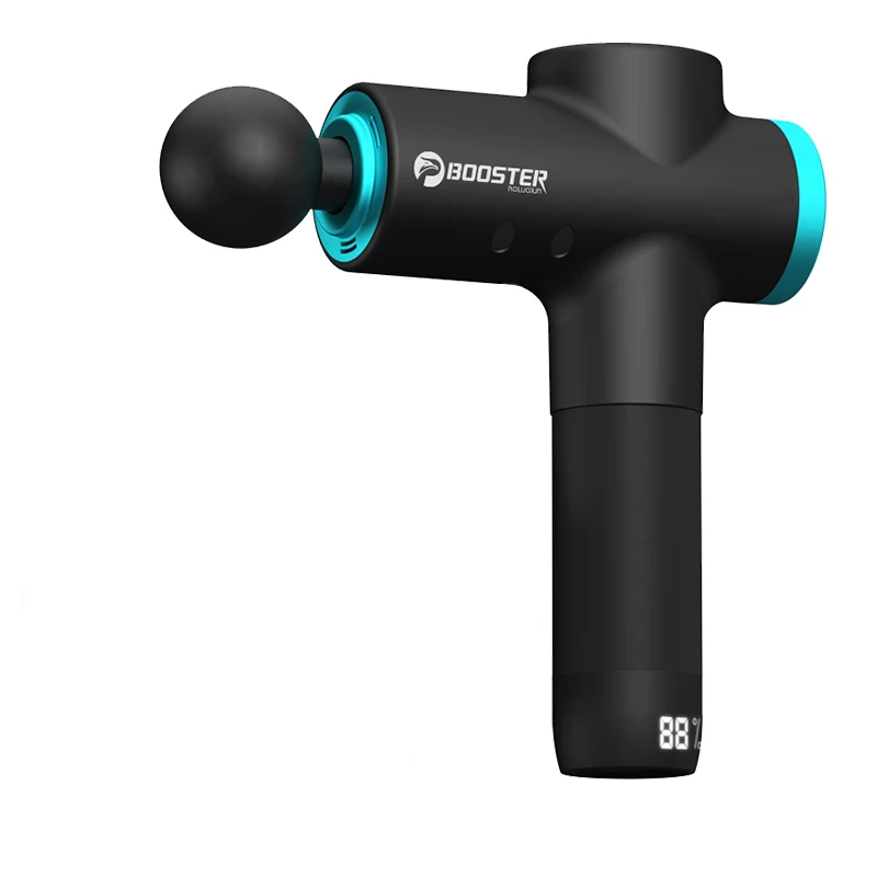 BOOSTER M2-12V Pistolet de massage à écran LCD Douleur de masseur musculaire profond professionnel Soulagement Corps Détente Fitness