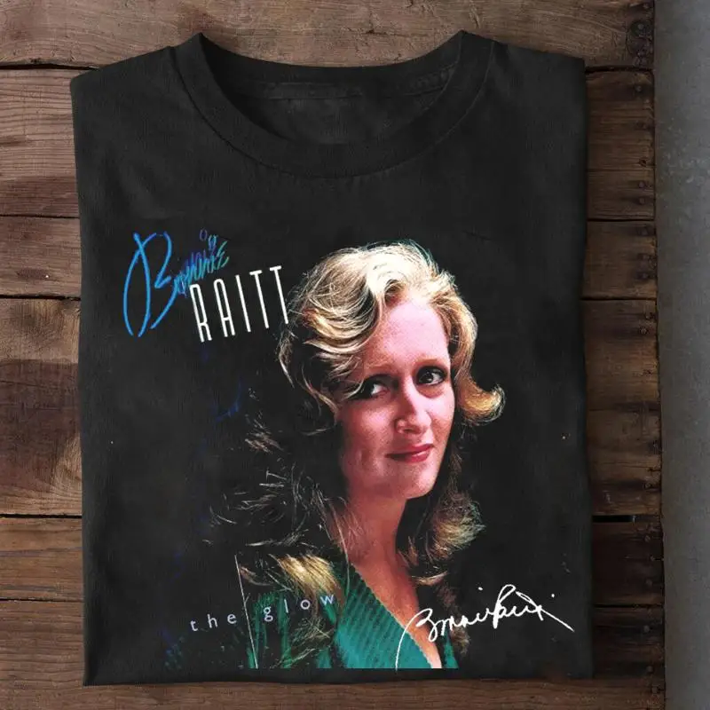 The Glow Bonnie Raitt Signature For Fan Black All Size Shirt Qq1401