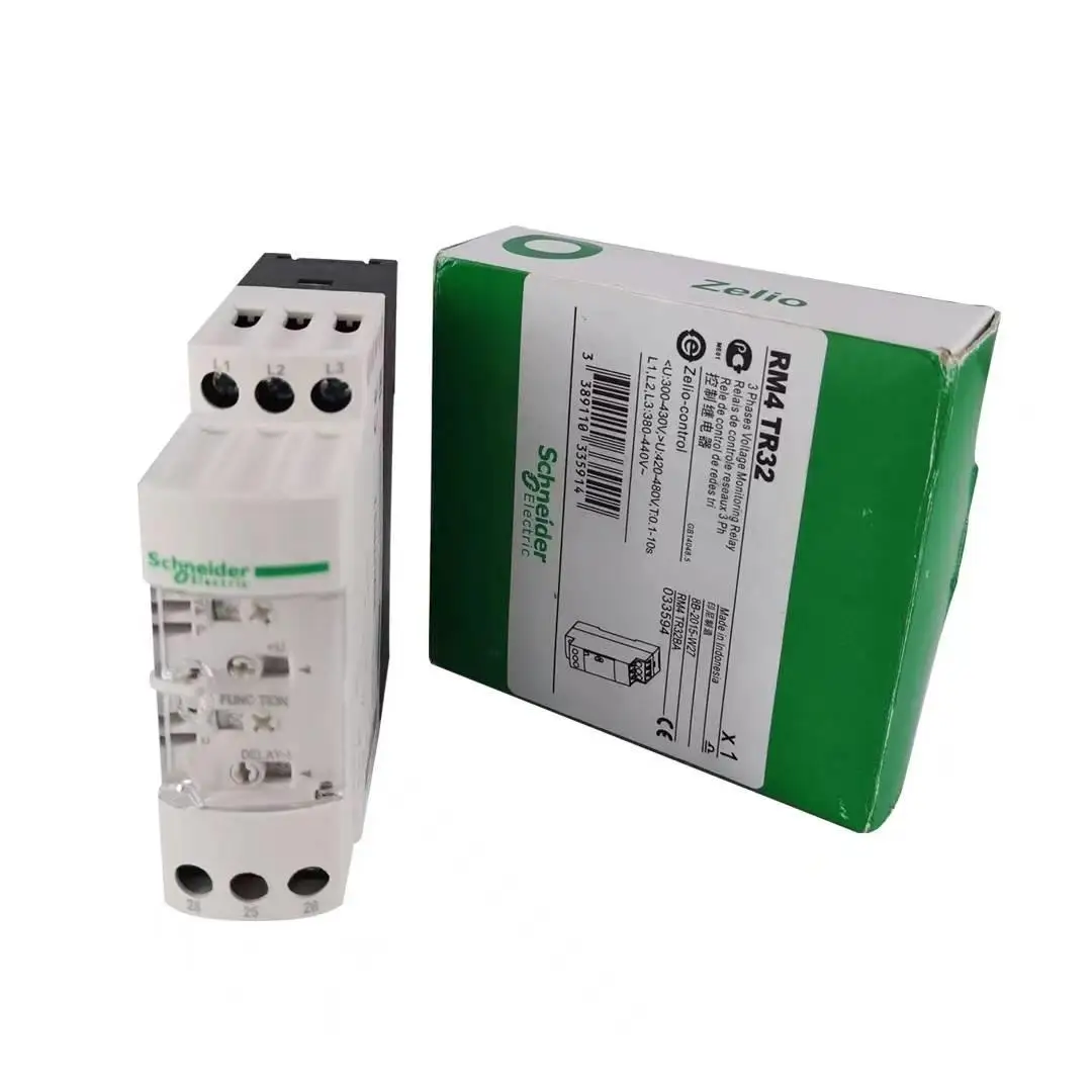 Original RM4TR32 RM4TG20 phase sequence protection retainer control relay appliance