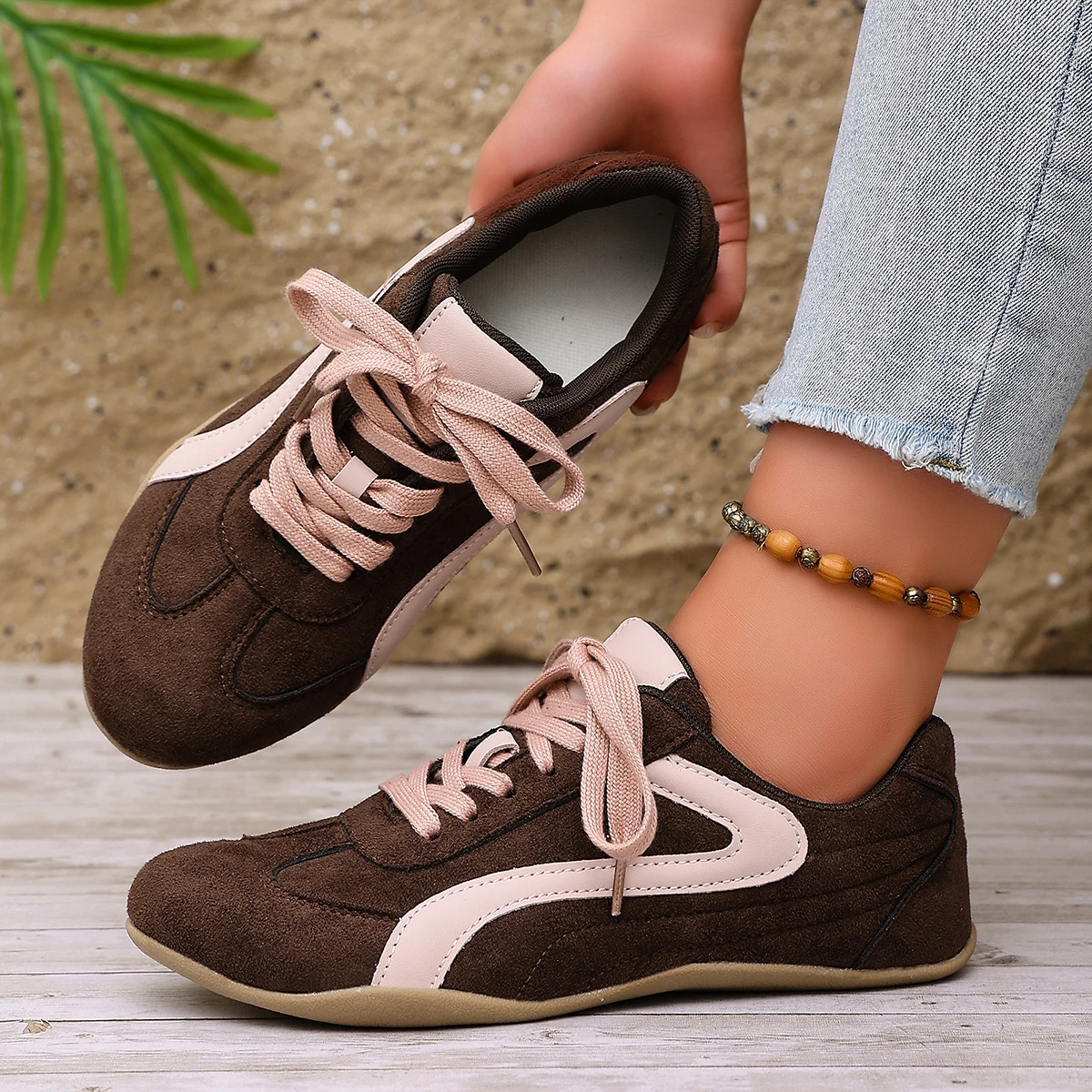Women's Spring New Classic Solid Color Flat Shoes 2026 Everyday Office Shopping Slip-on Comfortable Vulcanized Shoes Sizes 36-43