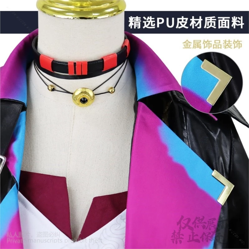 Jinx LOL Cosplay Anime Gioco Film Arcane Costume Party Dance Dress Lolita Parrucca per Halloween Natale Ragazze Donna Cos Personalizzato