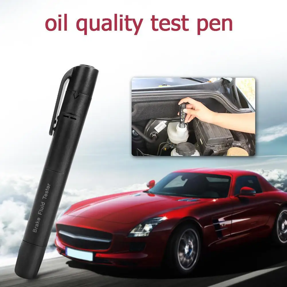 Brake Fluid Tester Accurate Oil Quality Diagnostic Tools Universal LED Indicator Liquid Testing Pen Car Diagnostic Detector