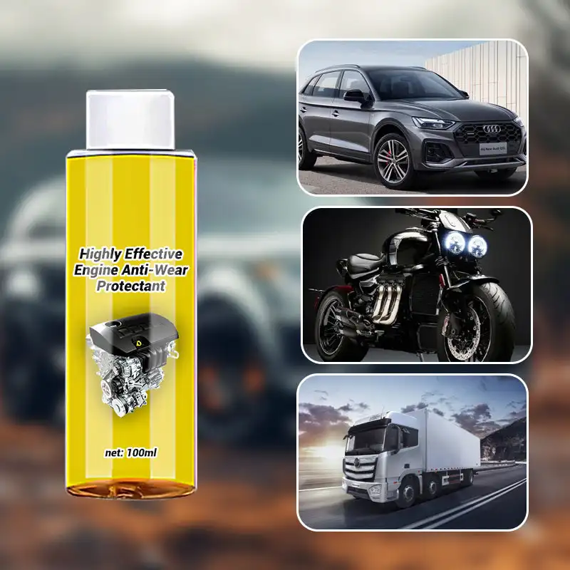 100ML Engine Cylinder Repair Agent Additive Oil For Engine Protection Noise Reduction Anti-Wear Repair Oil Reduce Friction