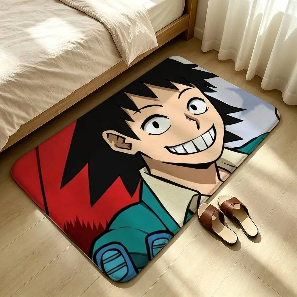 Cartoon Character Hanta Sero Shower Room Absorbent Small Floor Mat Soft Comfortable Decorative Foot Mat