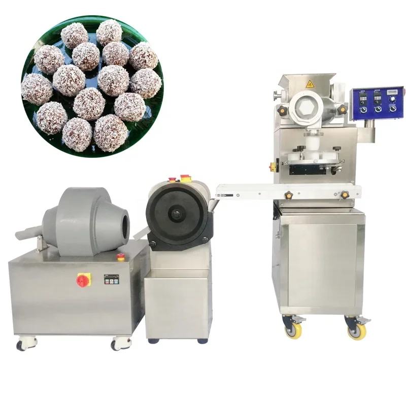 For Small Protein Ball Rolling Energy Ball Forming Date Ball Rounding Machine