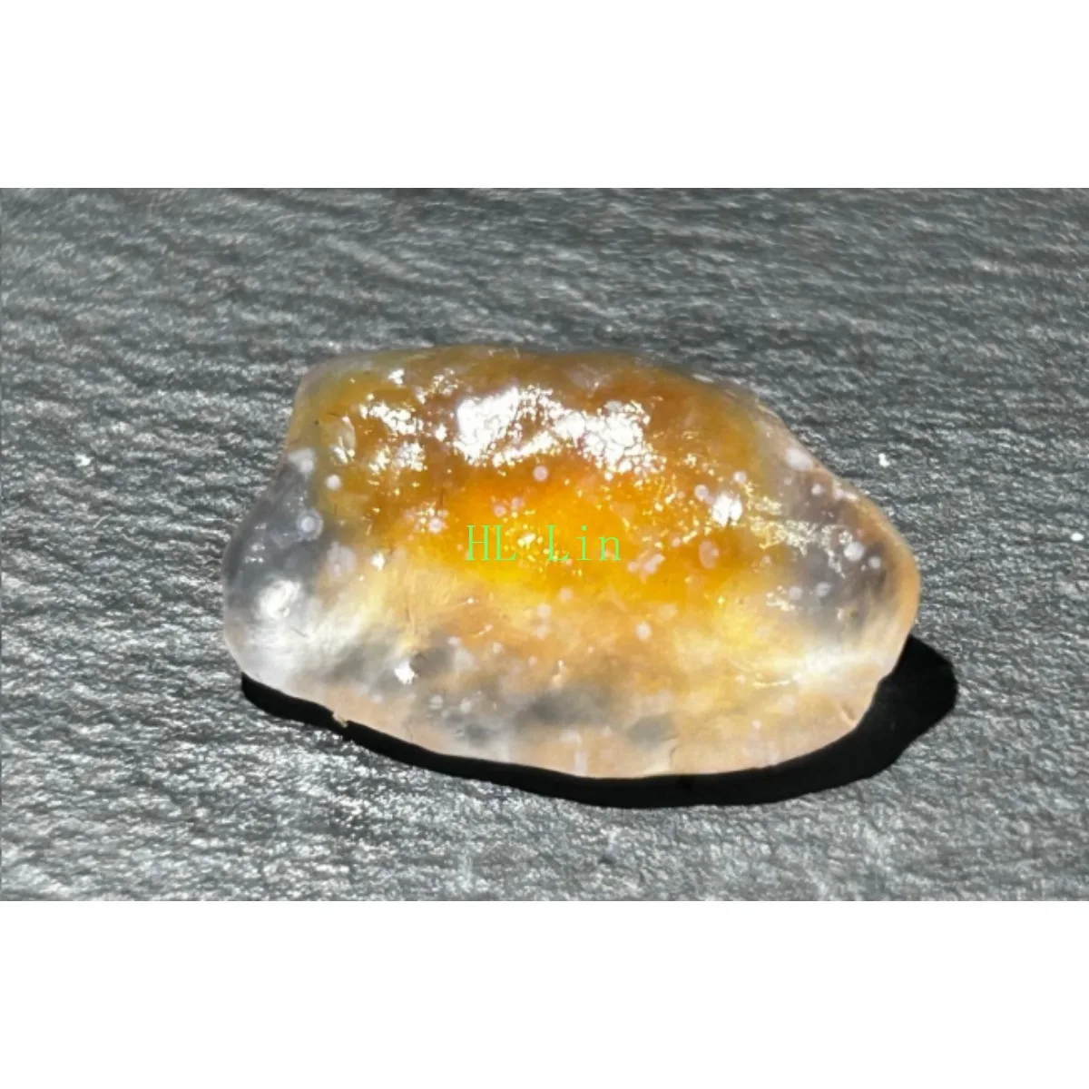 Mineral Specimen Mountain Gem Candy Agate,Glass Vial Display, 10-15mm Unpolished, Wire Wrapping.Candy Agate