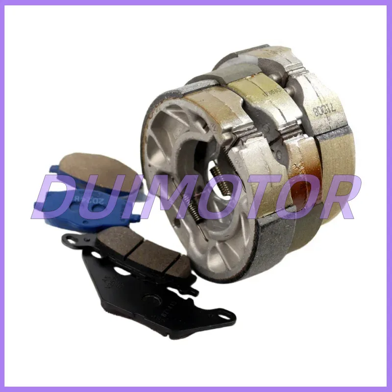 حذاء وسادة الفرامل مع ملصق ، ياماها Jym125/2b/-3abcdefg/-7a/-8/-g/-k Jym250 Ys125 Ys125/Ybe/ybz/ybs #6