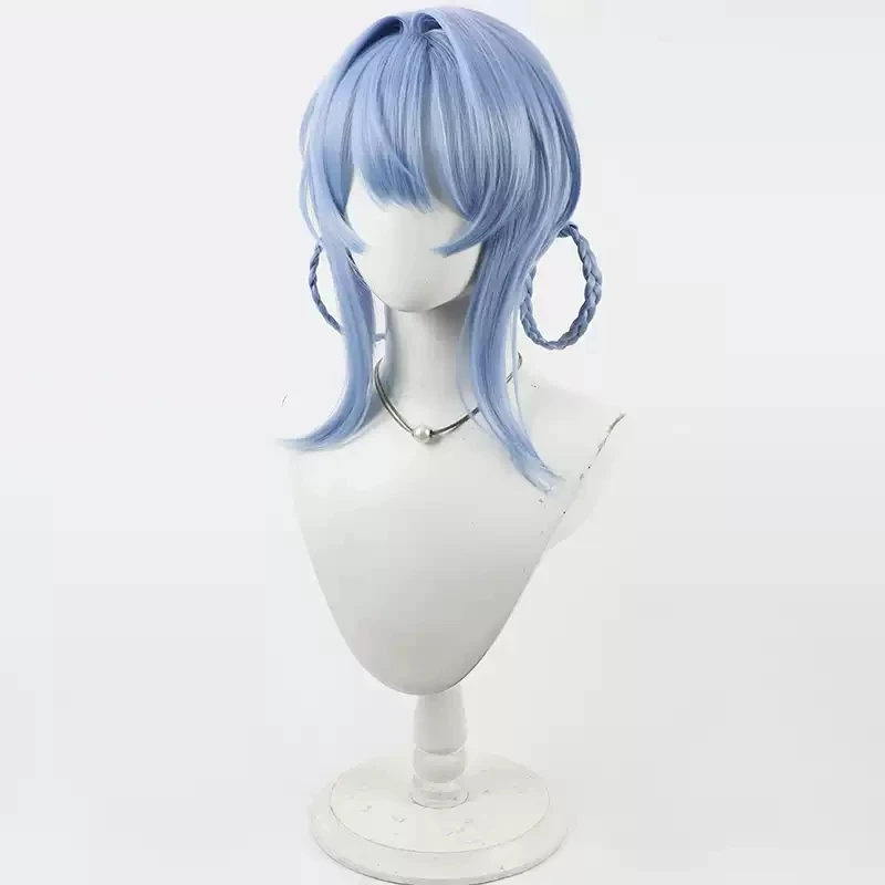 لعبة السحرية فتاة الساحرة المحاكمات تاتشيبانا شيري شعر مستعار تأثيري هالوين كرنفال الدعائم الطرف الشعر الاصطناعية ألياف مقاومة للحرارة +