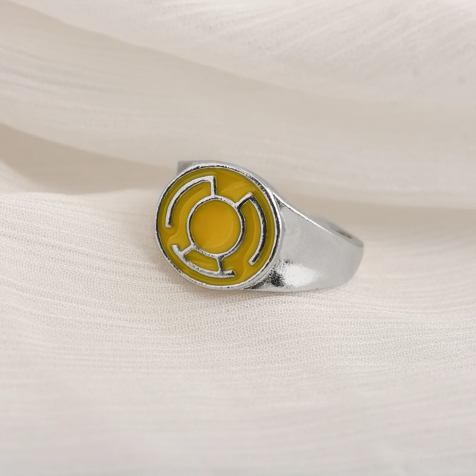 2026 Neuer Green Lantern Corps Ring Anime Peripherie John Stewart Ring Verstellbarer Offener Ring Cosplay Requisiten Ring Spielzeugsammlung Geschenk – Detail 27