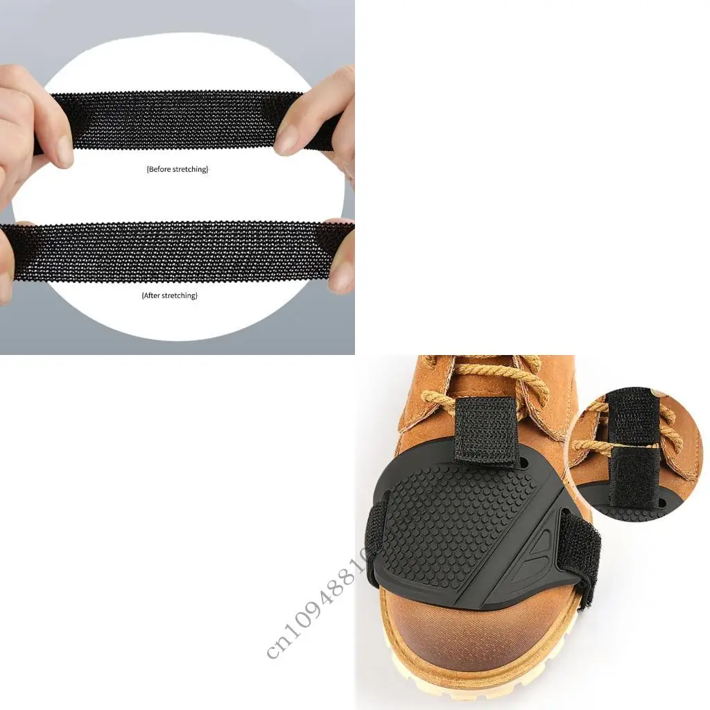 Non Slip Motorcycle Shoe Guard Cover Pad Prevents Scratches On Leather