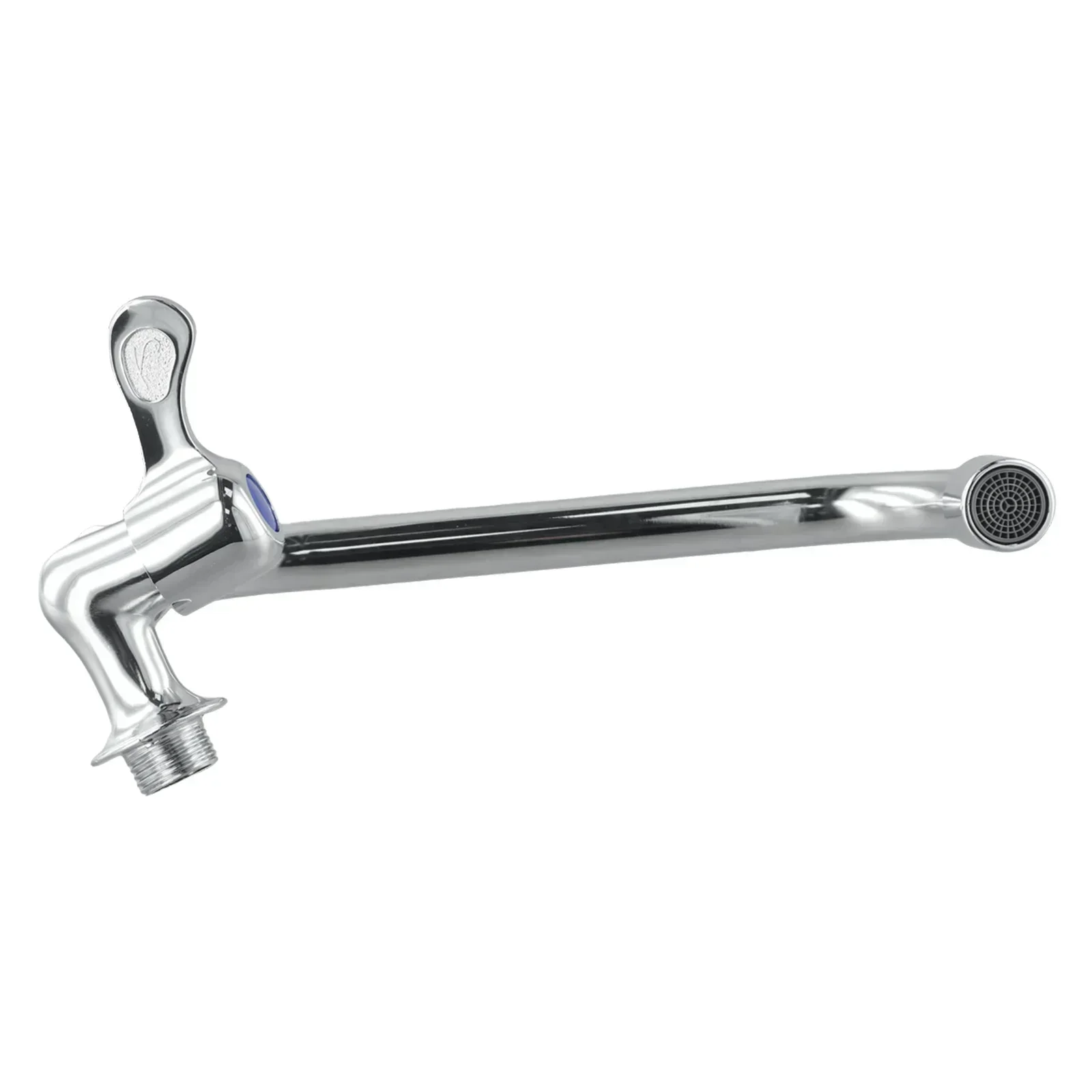 Kitchen Faucet Wall Mounted Single Handle Sink Tap Rotation Cold Water Mop Pool Tap Basin Faucet Brass