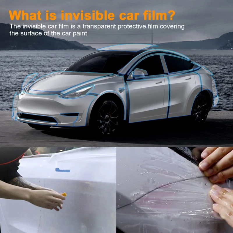 Film de protection pré-découpé pour les placements, modèle Y 2023 2020 2021 2022, peinture PPF, kit d'autocollants de voiture transparents, accessoires de voiture, anti-rayures