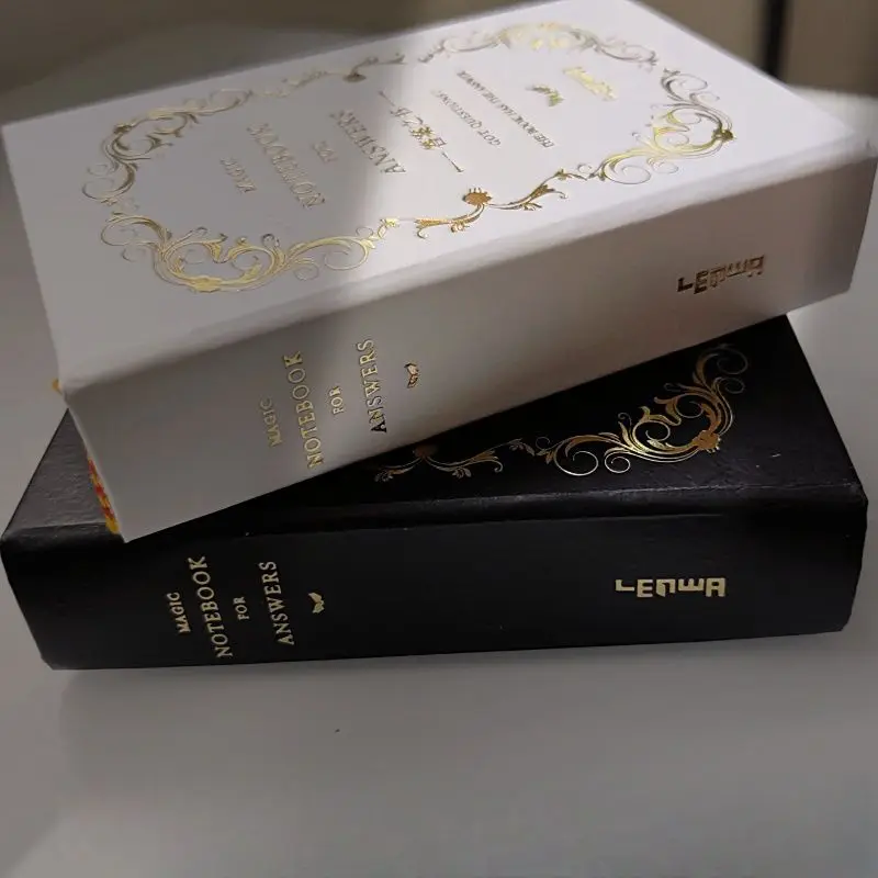 The Book of Answers A7 - Bilingual Fortune Telling Journal for Indecisive People, Decision Making Helper & Fun Gift