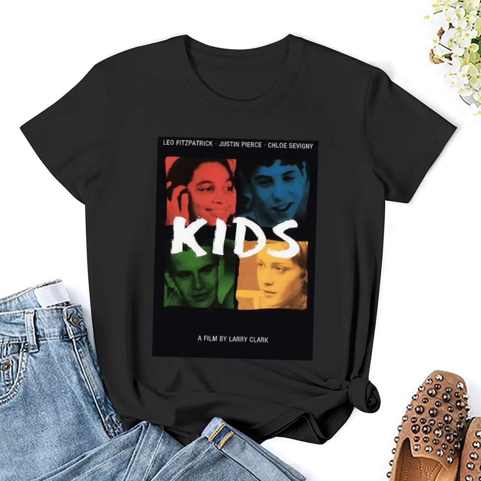 larturol Kids 1995 T-Shirt letnie ubrania grafika Estetyczna odzież koszulka z nadrukiem zwierzęcym dla dziewczynek topy damskie