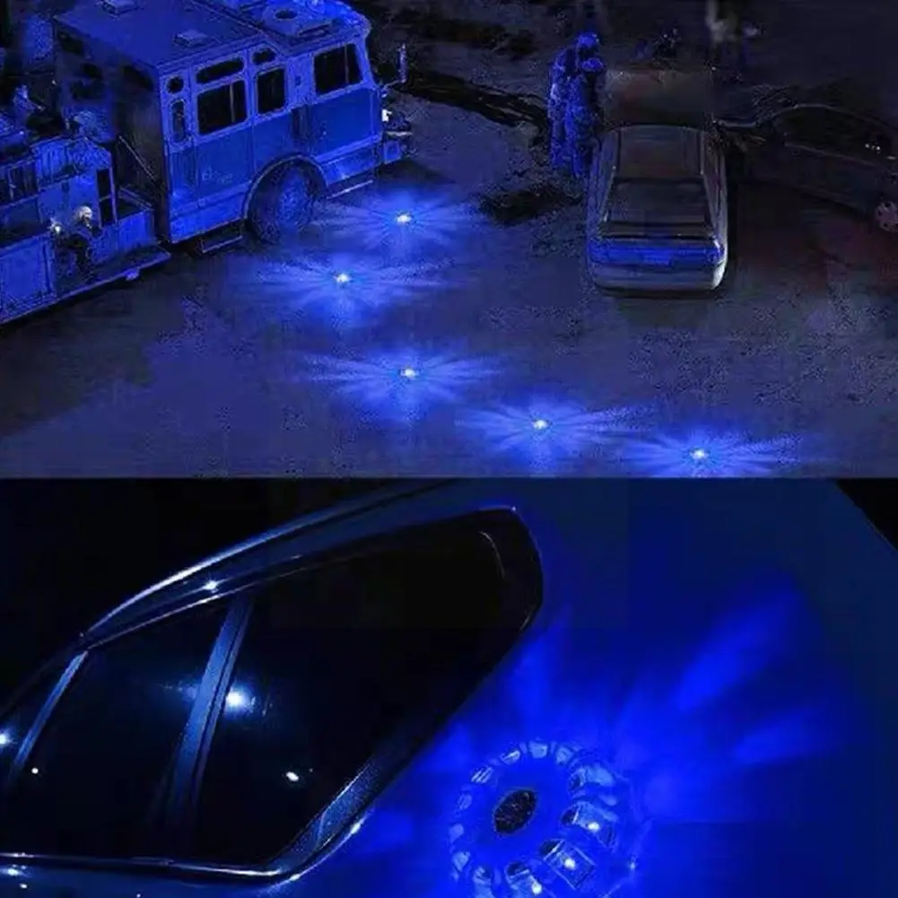 Car Magnetic Emergency Roadside Safety Flares Light Strobe Warning Lamps Beacon Rescue Road Flashlights Car Light Light LED S2O8