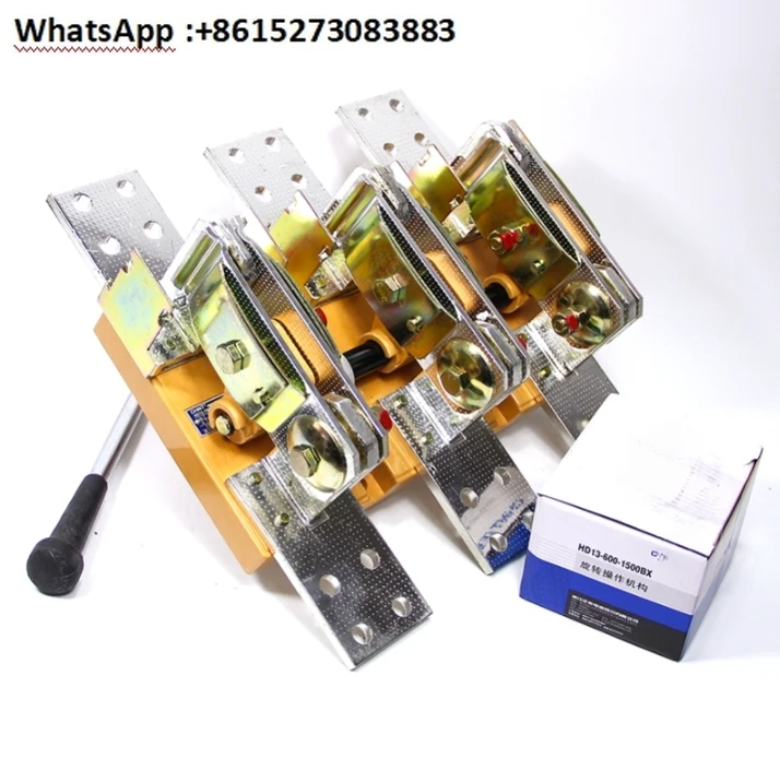 

Открытый поворотный высокоточный ножевой переключатель HD13-600/3141BX Стеклянная пластина 600A Шкаф Ножевые ворота