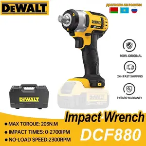 DEWALT DCF880 20V MAX Cordless Brushless Impact Wrench 203N.m Rechargeable Electric Wrench Power Tools (Tool Only) - AliExpress 1420 DEWALT DCF880 20V MAX Cordless Brushless Impact Wrench 203N.m Rechargeable Electric Wrench Power Tools (Tool Only) - AliExpress 1420