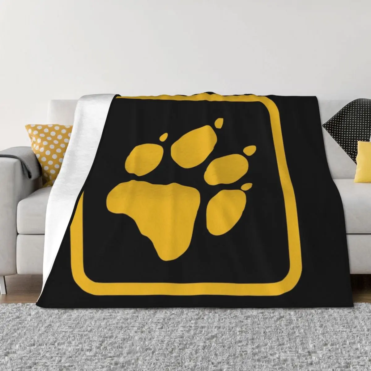 

Jack Wolfskin Throw Blanket Baby Flannel Fabric Hairys Luxury Blankets