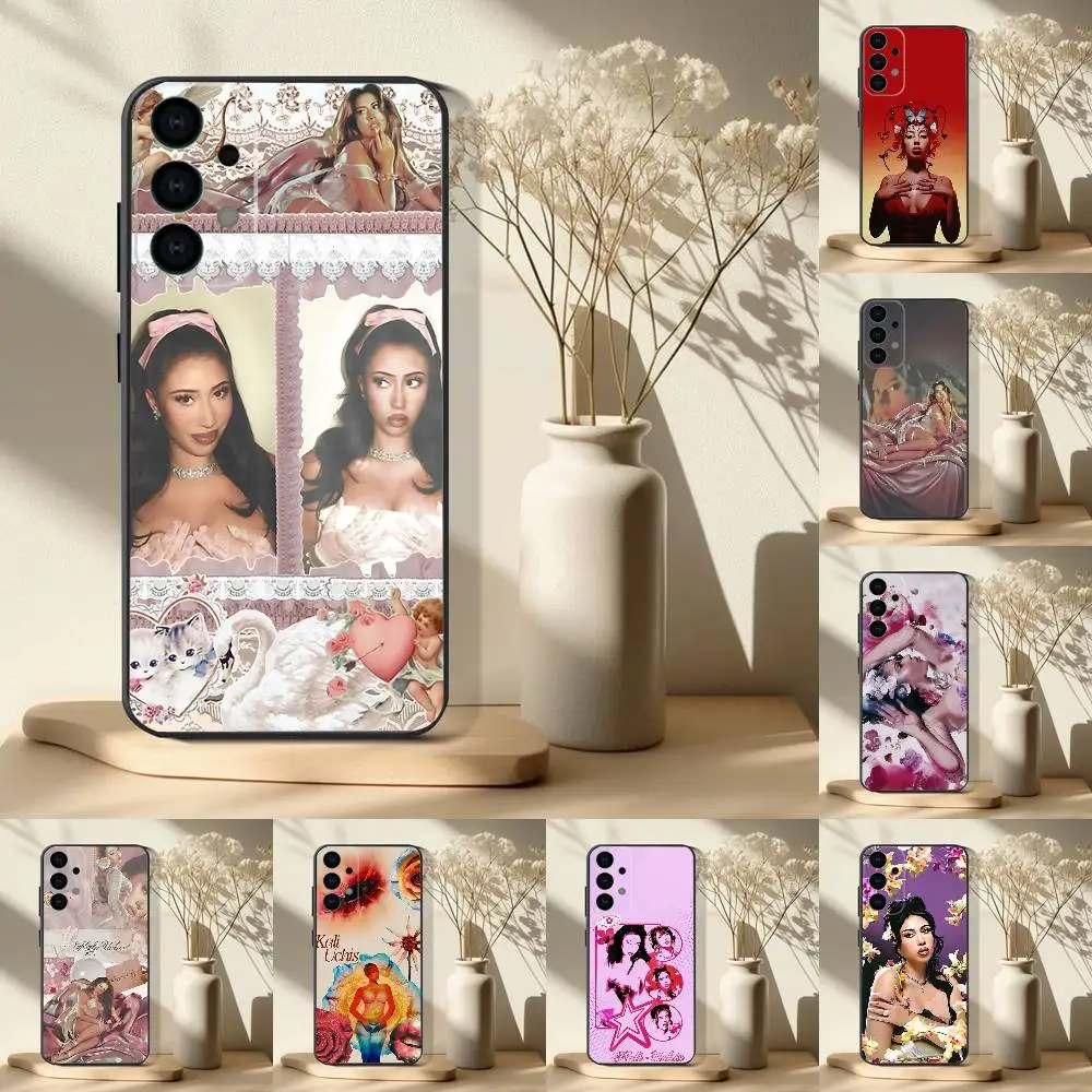 

Kali U-Uchis Sincerely Phone Case For Samsung S 25,24,23,22,30,21,10,9,Ultra,Plus,Lite,FE,4,5G Black Soft Case