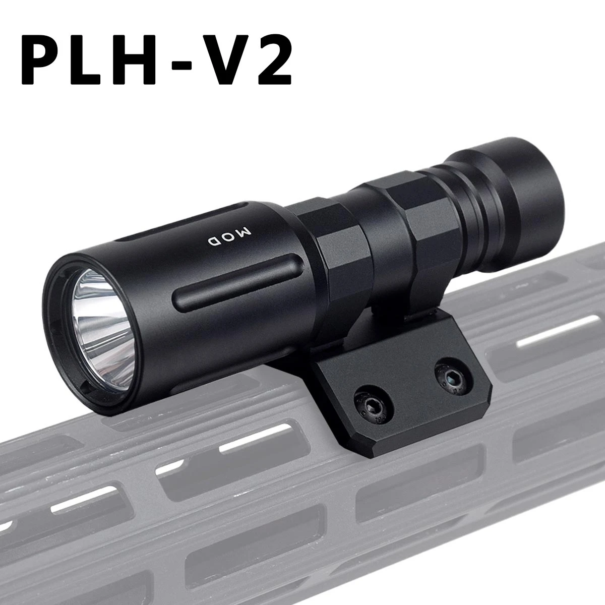 MOD PLH-V2 1300Lumen Tactical Led Powerful Flashlight Metal PLHv2 Airsoft Weapon Scout Light Hunting Torch