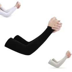 Men's and Women's Summer Cycling Arm Protection Ice Silk Arm Sleeves Outdoor Sports Sun Protection Breathable Ice Sleeves