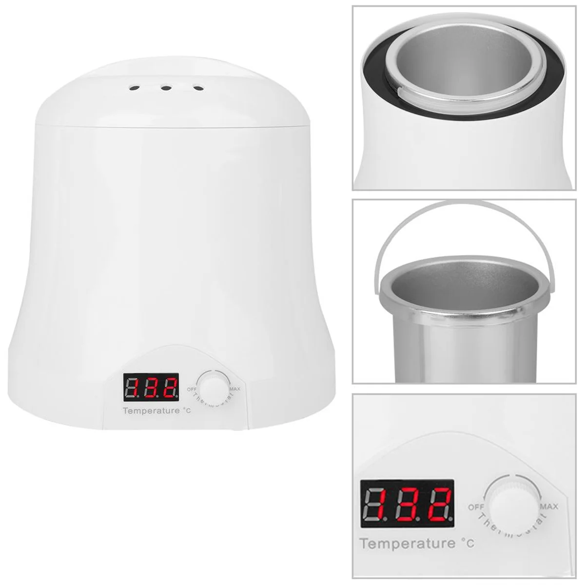 B92A Electric Wax Warmer Hair Removal Machine Hair Removal Spa Electric Depilatory Waxing Heat-Resistant Eco-Friendly Eu Plug