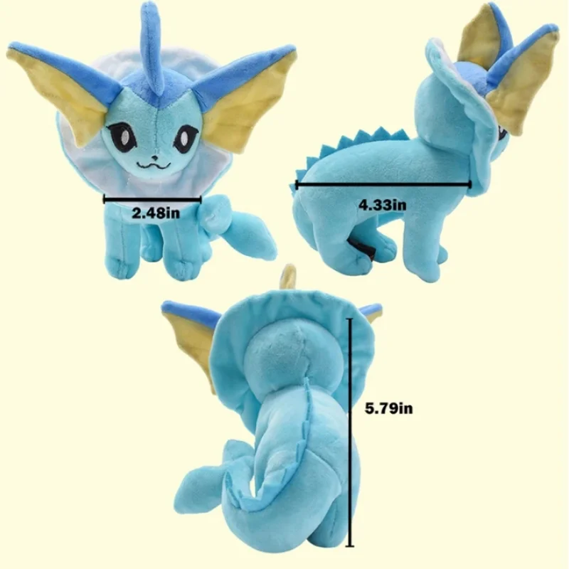 Pokemon Plush Figurine Toys Evolution Umbreon Eevee Sylveon Flareon Jolteon Vaporeon Soft Stuffed Animal Peluche Dolls Kids Gift