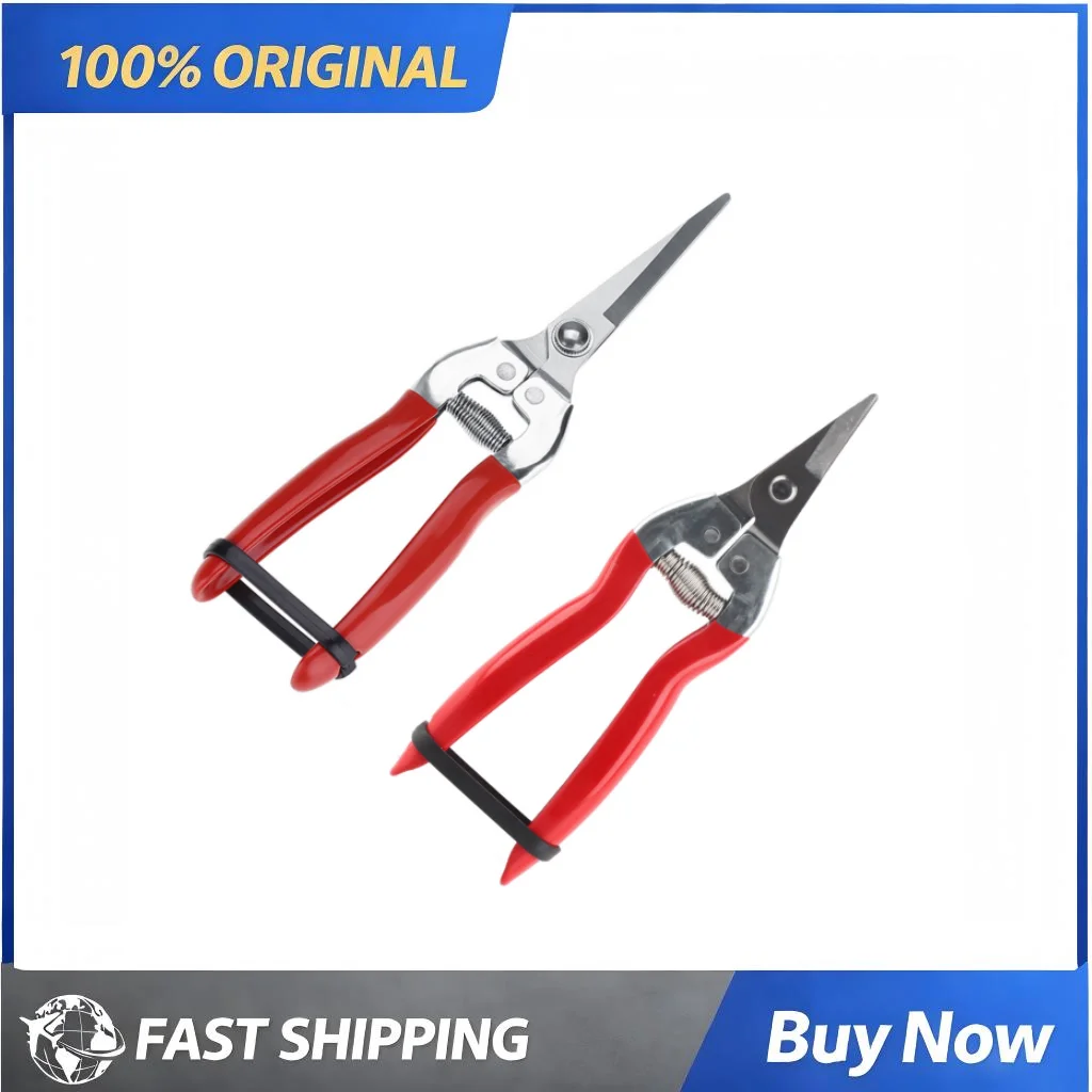 Plant Pruning Tool Made of Stainless Steel Sturdy / Durable Sharp Gardening Scissors For Fruit Tree / Bonsai Care