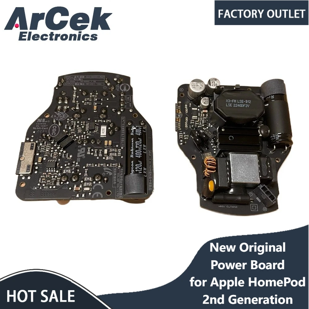 

Новая оригинальная плата питания для Apple HomePod 2-го поколения, 48 В, 1,125 А, запасные части питания
