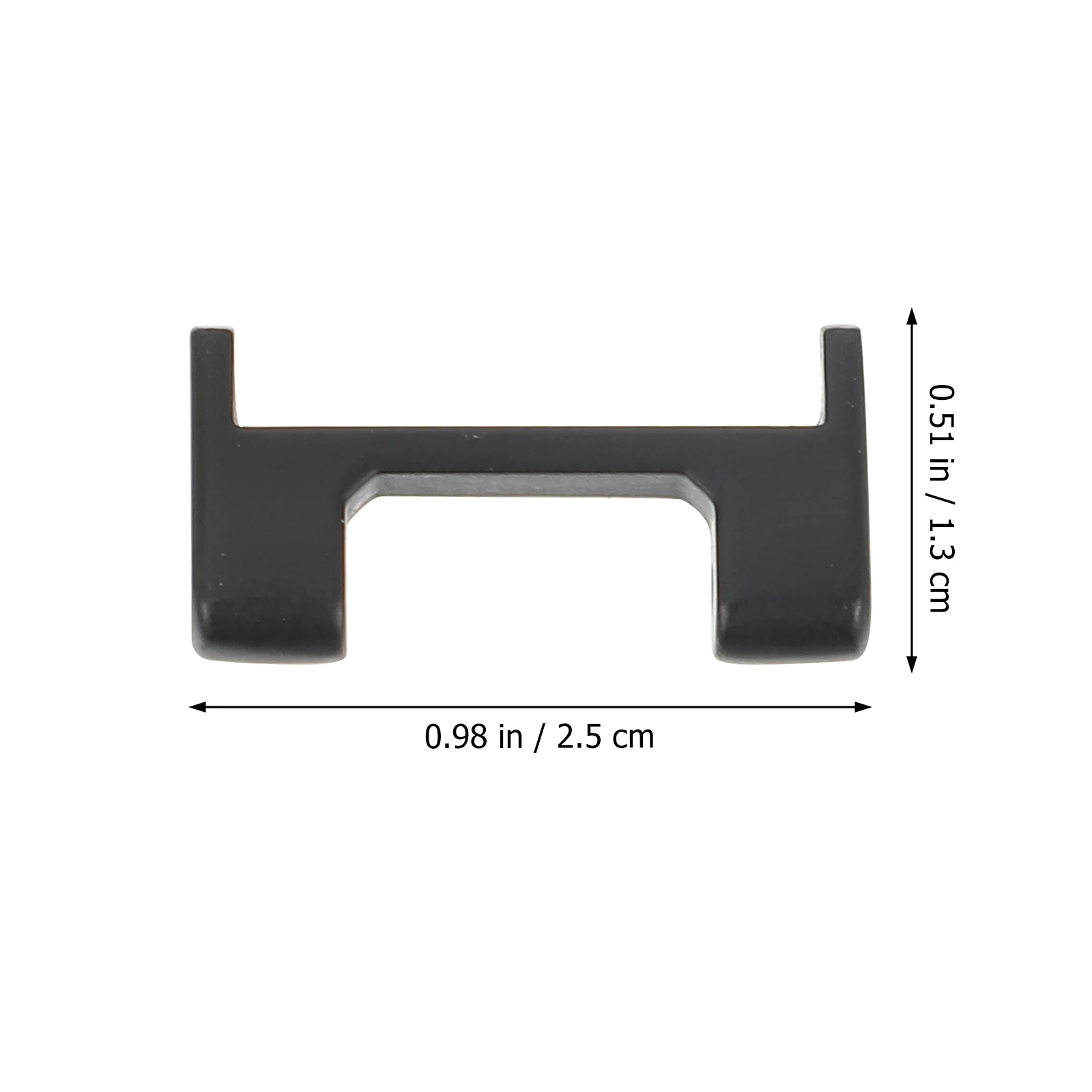 

2Pcs Watch Strap Connecting Adapter Solid Zinc Alloy Material Easy to Install Strap Connector for Comfortable Wear Experience