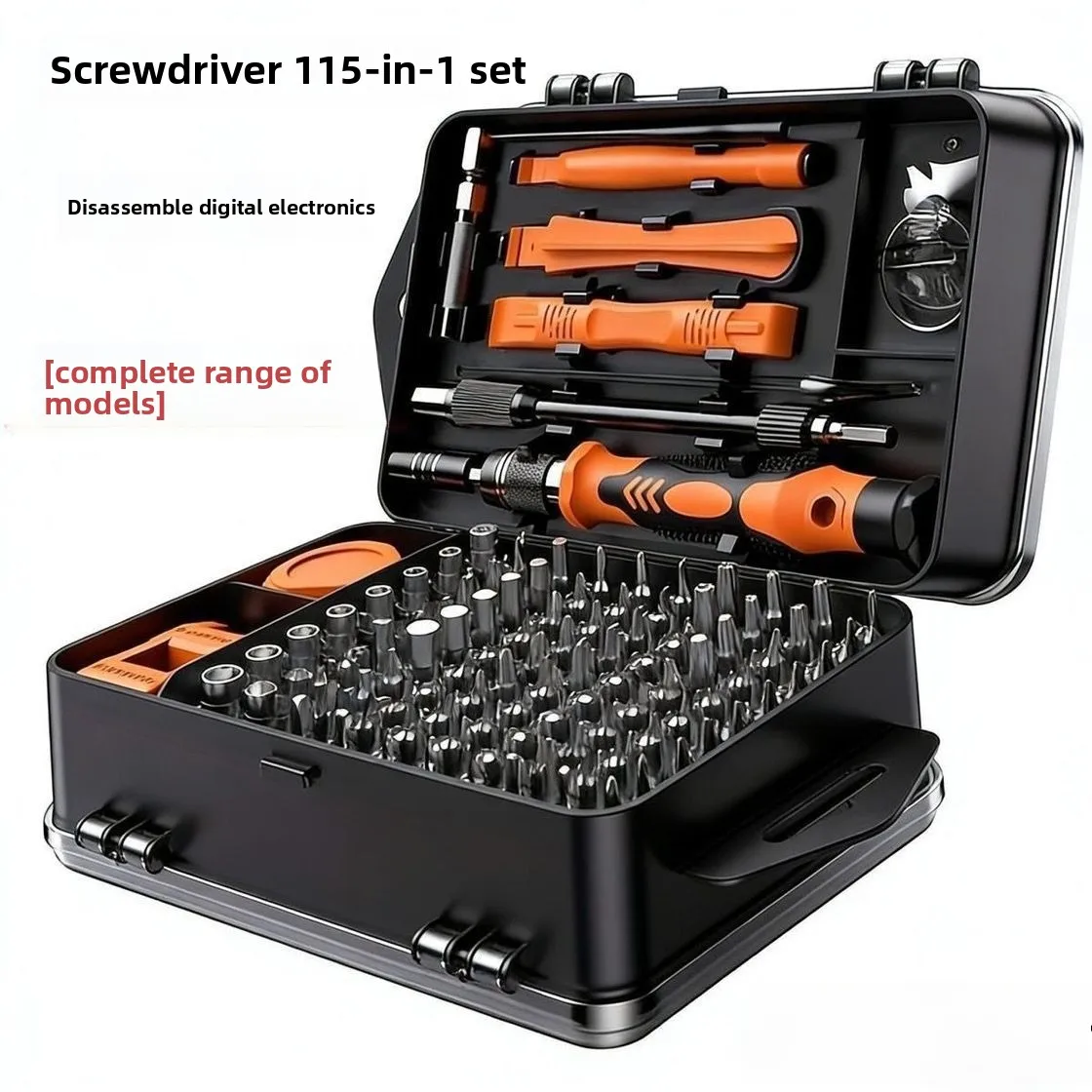 115-in-1 Multi-functional Screwdriver Set Computer Mobile Phone Watch Disassembly Repair Tool Kit for Electronics