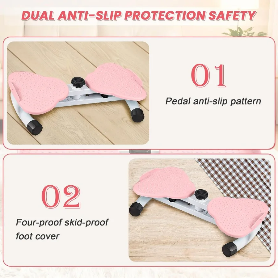 آلة تدريب الخصر الملتوية Ab آلة الوزن للخصر النحيف والأساسية Ab ممارسة تدليك القدم وفقدان الوزن بدون ضوضاء Home G #4