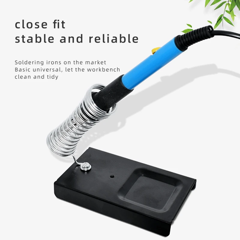 Soldering Iron Stand Portable Holder Soldering Tin Stand Electric Soldering Iron Easy To Disassemble Screw Fixing Soldering Iron