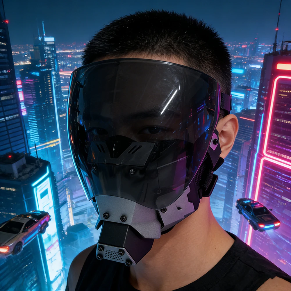 

Маска для страйкбола, пейнтбола, CS, варгейма, спортивная маска, съемная, в стиле панк, крутая, для косплея, с двусторонними противотуманными линзами, защитное снаряжение