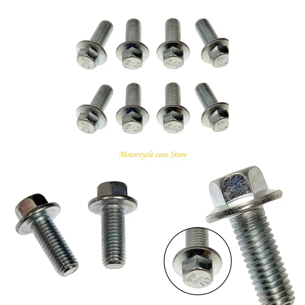

U75F 8pcs Proof Truck Bed Replacement Hardware Set Easy Installation Truck Bed Mounting Screws for 15034696 Models